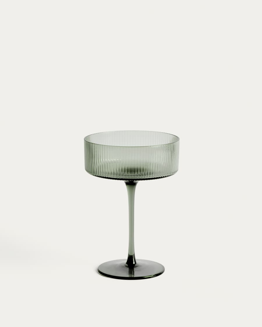 Ποτήρι κοκτέιλ Eluria, πράσινο γυαλί, 31,5 cl