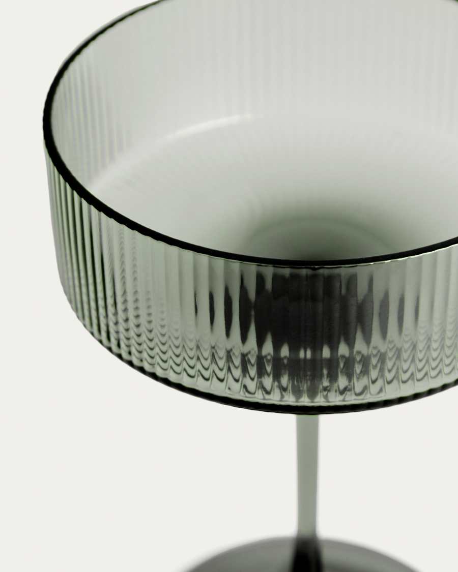 Ποτήρι κοκτέιλ Eluria, πράσινο γυαλί, 31,5 cl