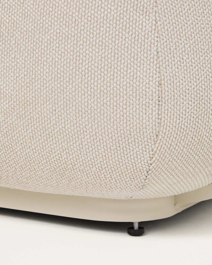 Tamaris set met 3-zitsbank en 2 fauteuils van taupekleurig aluminium