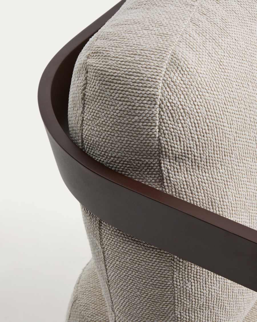 Tamaris set met 3-zitsbank en 2 fauteuils van bruin aluminium