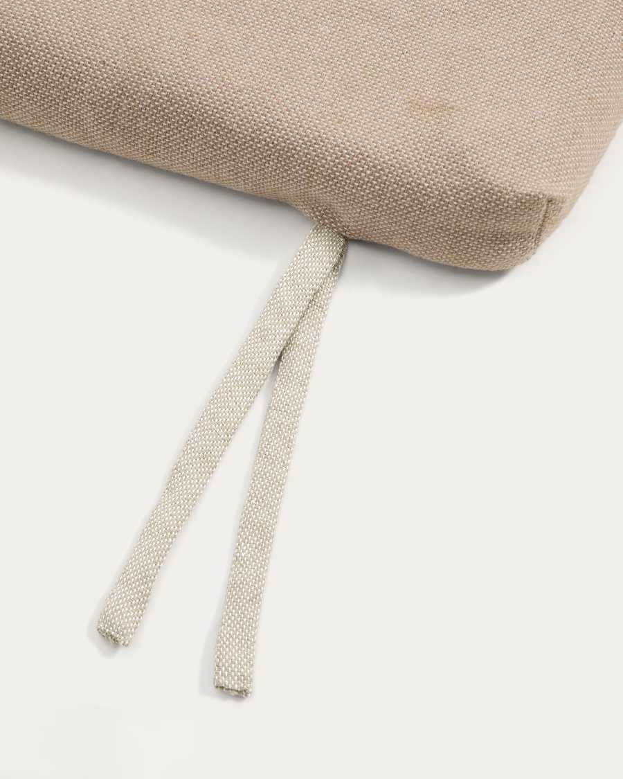 Cuscino per lettino Maoni 100% PET beige 50 x 175 cm