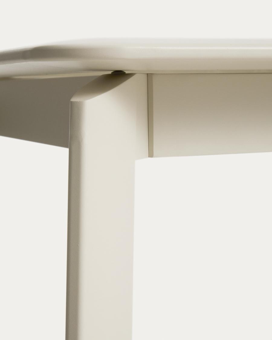 Brela extendable table in natural aluminium 205(287) x 100 cm