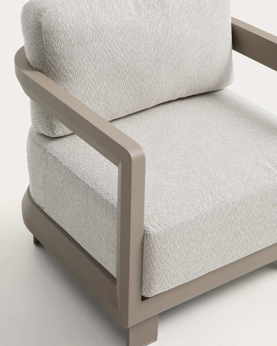 Butaca d’exterior Nerano d’alumini talp