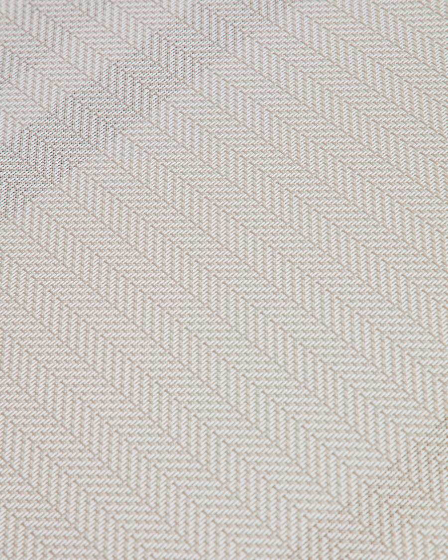 Stackable sun lounger Lesina in taupe aluminium and ecru texteline