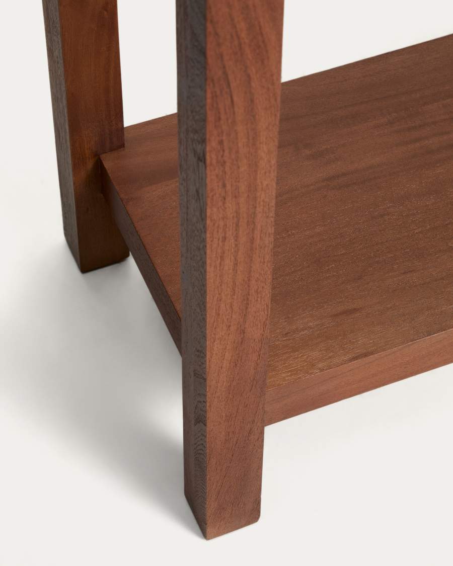 Vidaxl -tuintafel -bruin -120 X 70 X 74 Cm -acaciahout