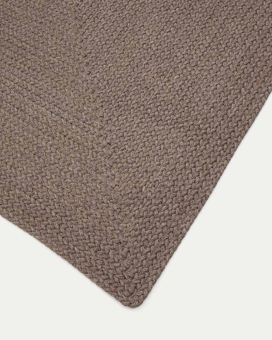 Rug Despas in synthetic fibers beige 160 x 230 cm