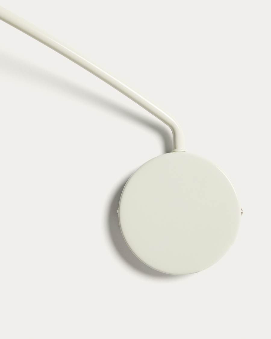 Kally wall lamp in a beige painted finish