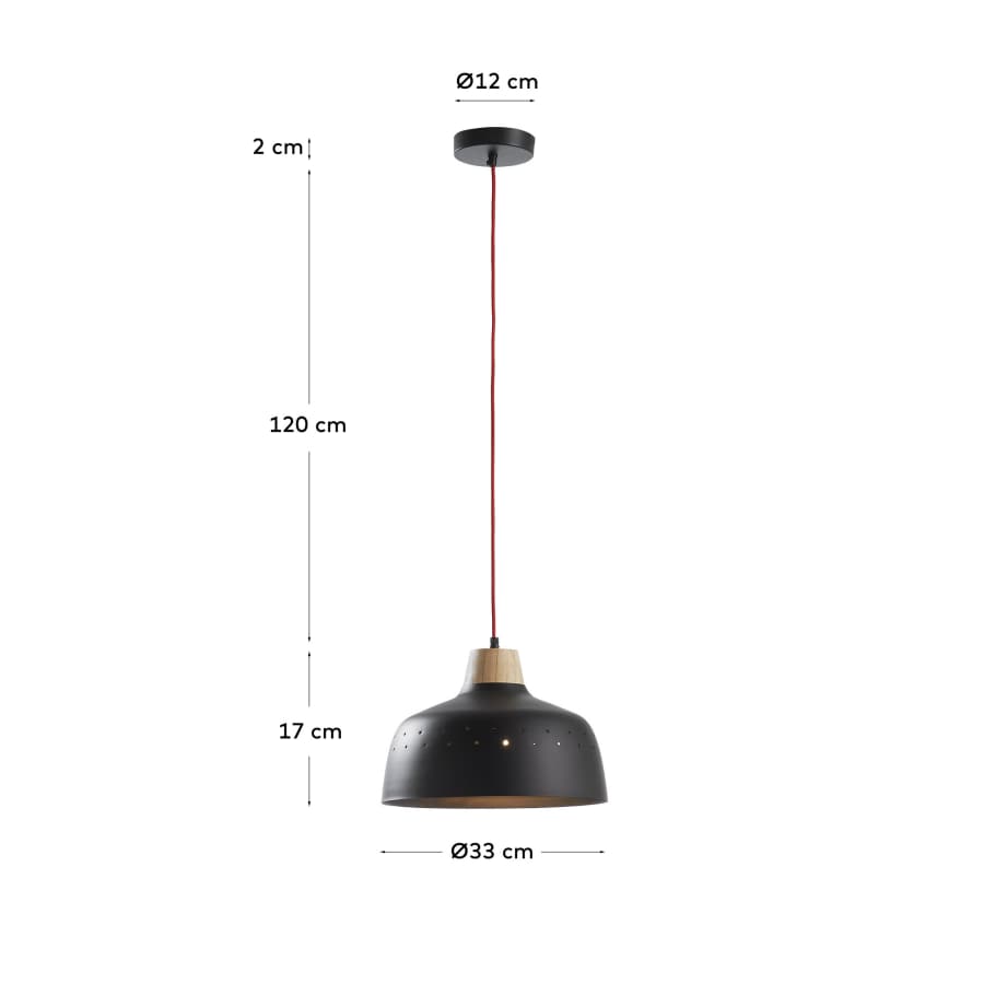 Bits pendant lamp black