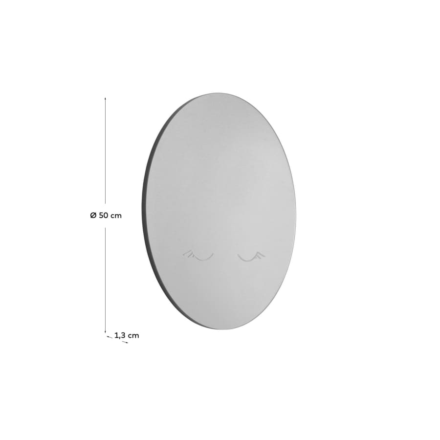Ludmila round wall mirror Ø 50 cm