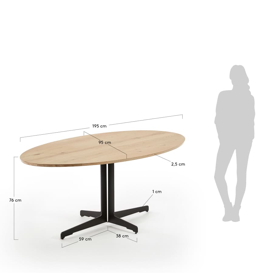 Andraitx table 195 x 95 cm