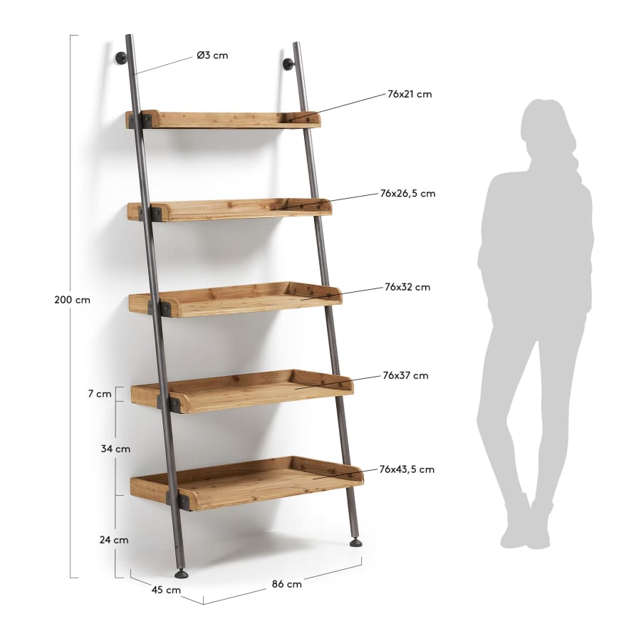 Mobela shelving unit 86 x 200 cm