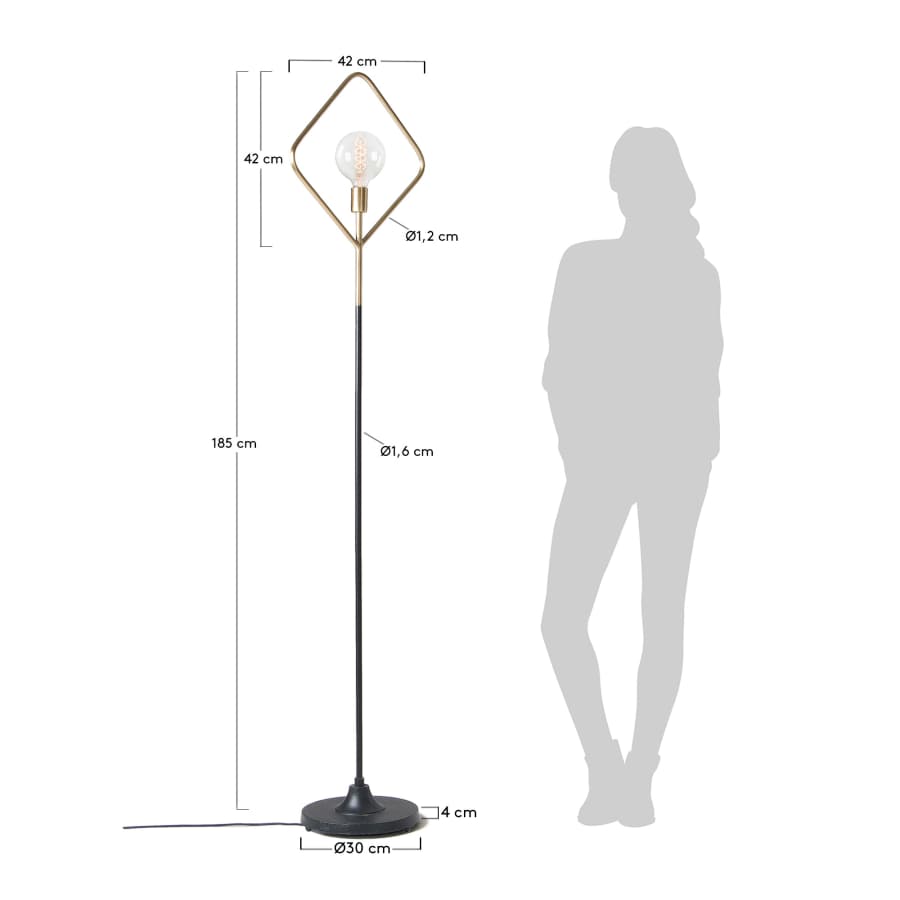 Lámpara de pie Adiel