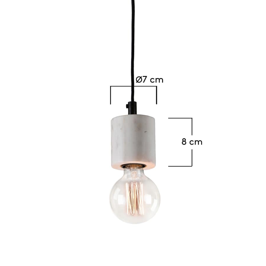 Campus pendant lamp white