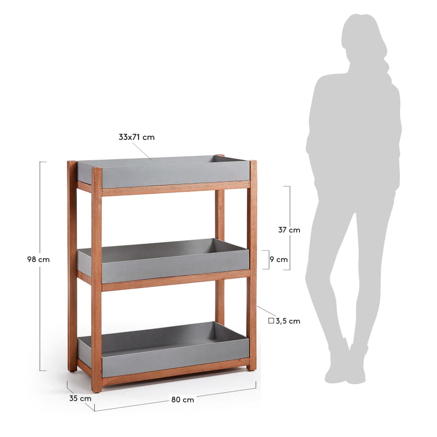 Luma Regal Einheit 80 x 98 cm