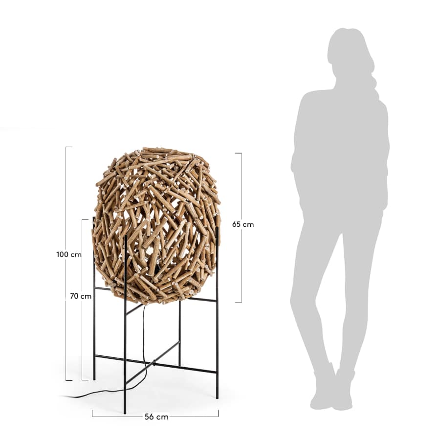 Nakito floor lamp, 100cm