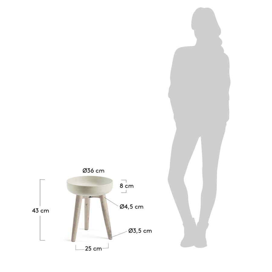 Cachepot petit format Merida Ø 36 cm