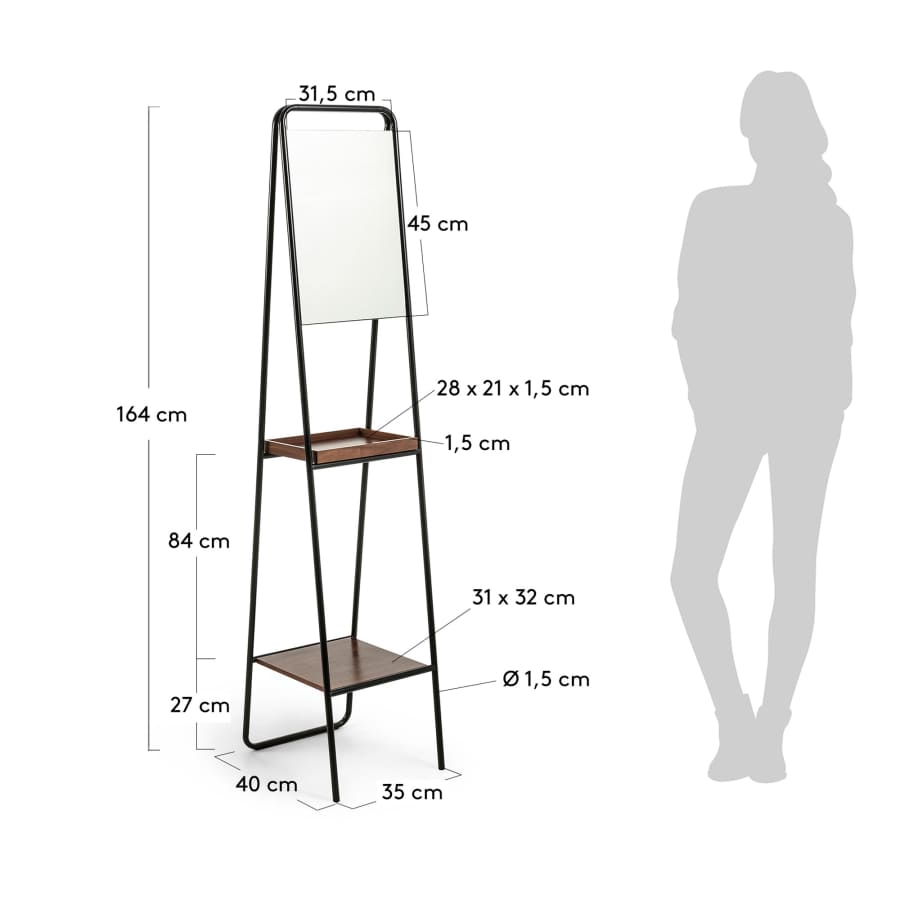Benneth mirror 35 x 164 cm