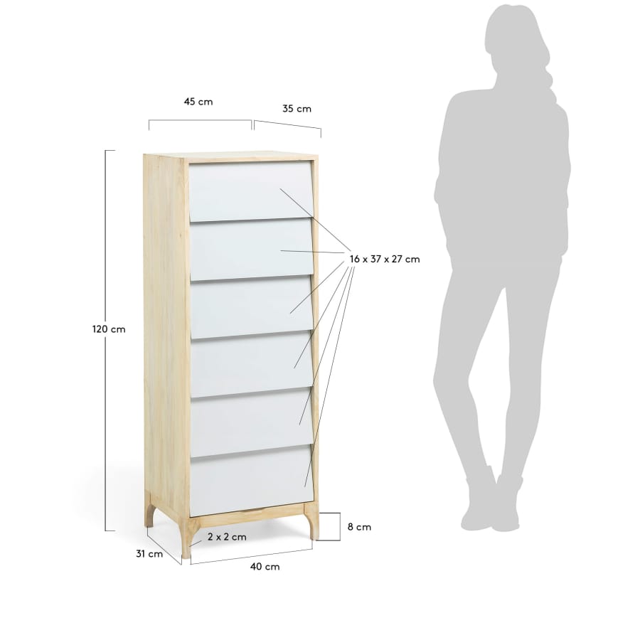 Calaixera Fuzzy 45 x 120 cm