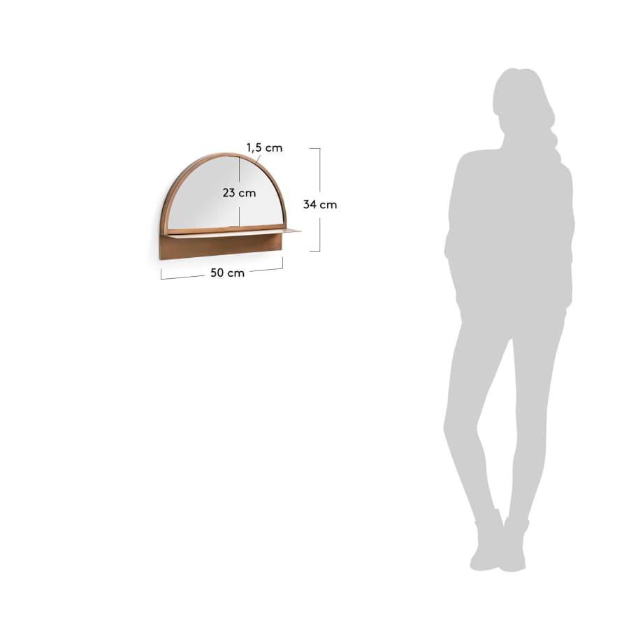 Klubb mirror 50 x 34 cm