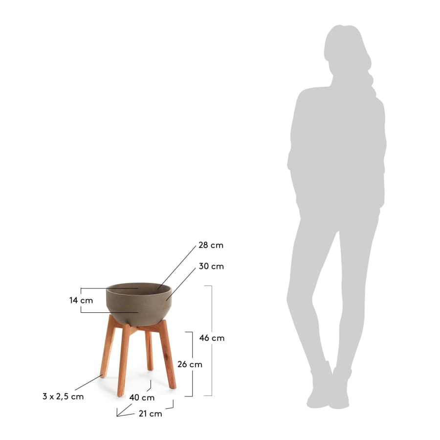 Subject pot Ø 28 cm