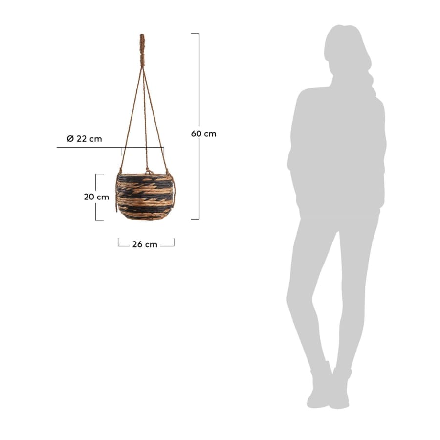 Henrich hanging pot Ø 26 cm