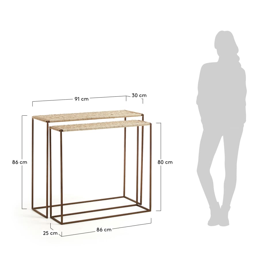 Set Kelias de 2 consoles