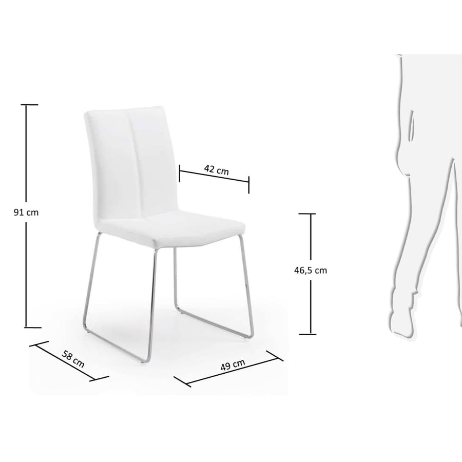 Drito chair, white