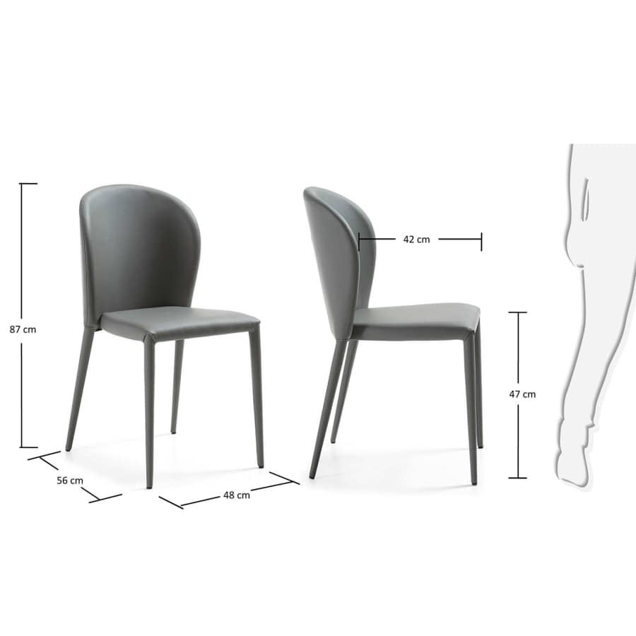 Jorn chair, grey