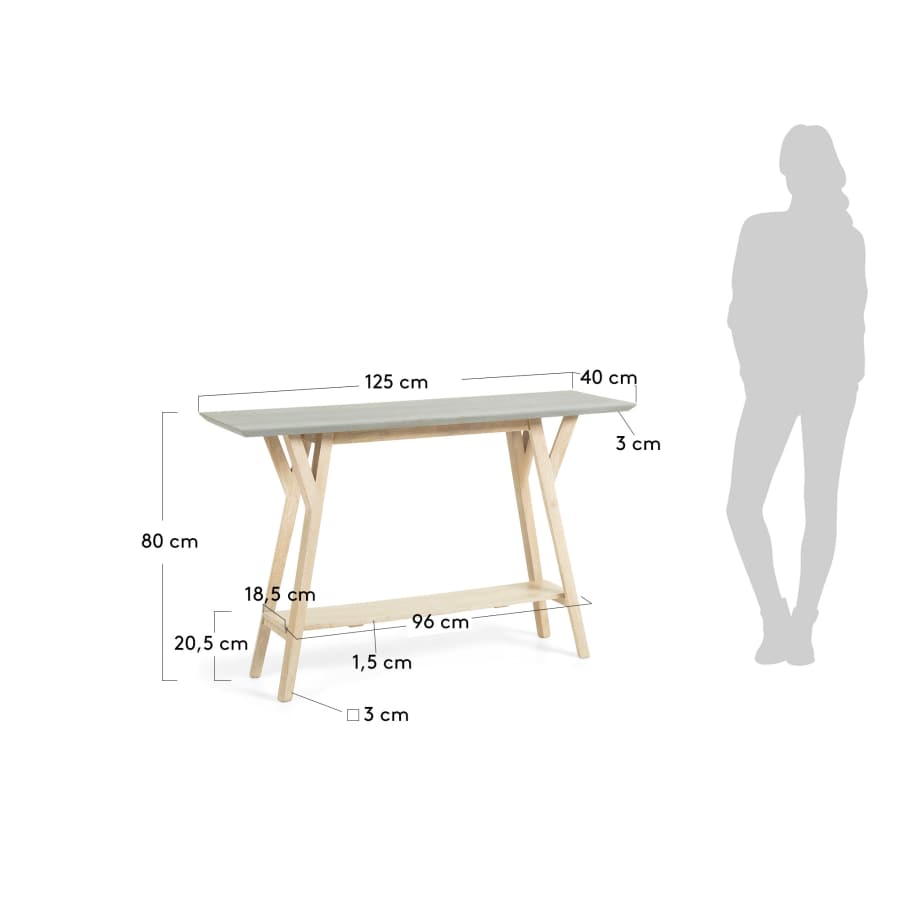 Consolle Sfere 125 x 80 cm