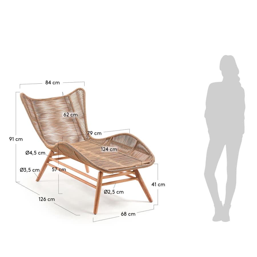 Zabel lounger FSC 100%