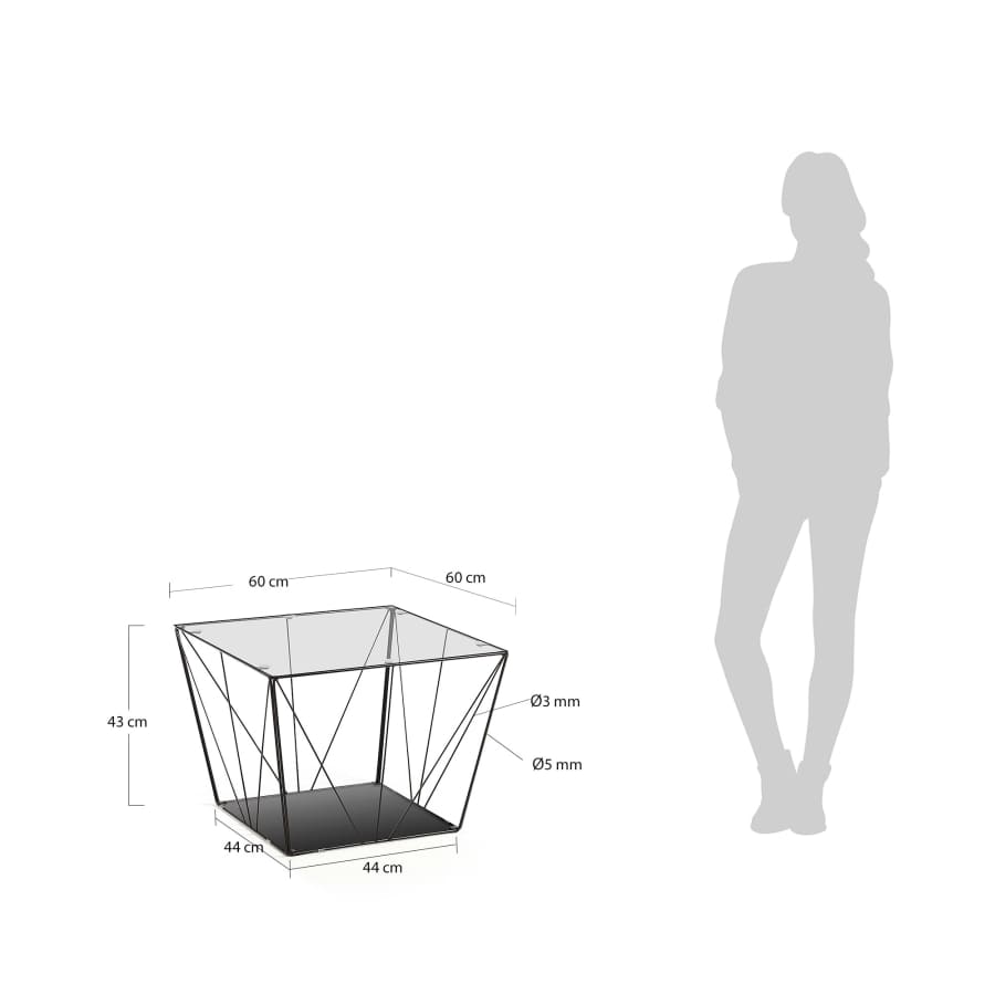 Tavolino da caffè Tilo 60 x 60 cm