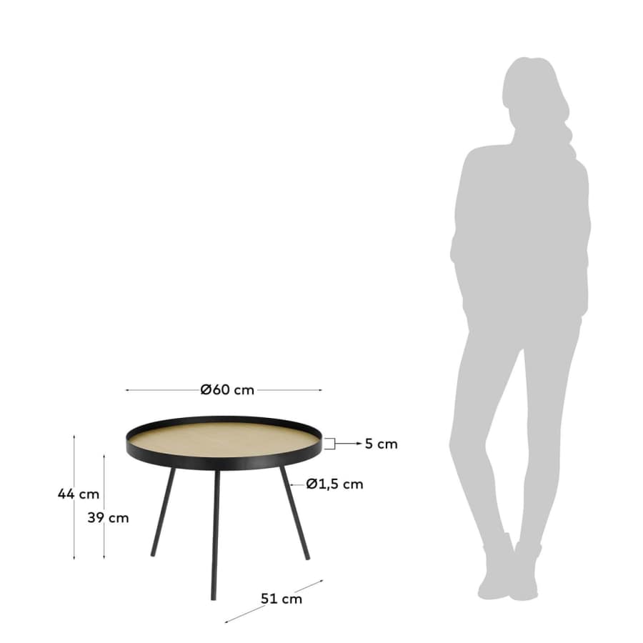 Nenet side table Ø 60 cm