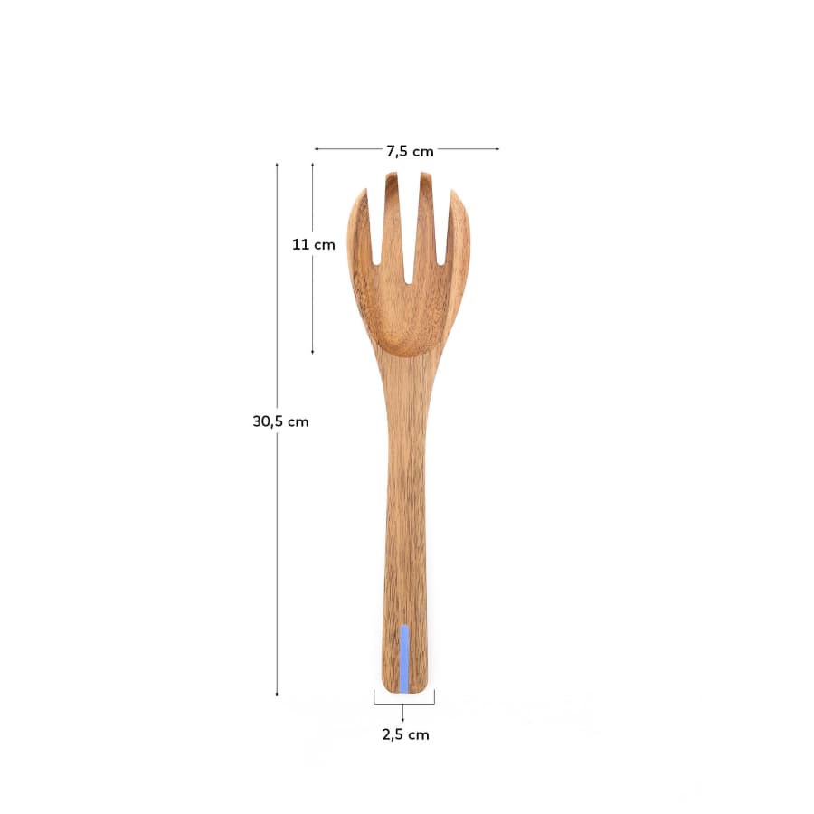 Zairin kitchen utensil in FSC 100% acacia wood and metal