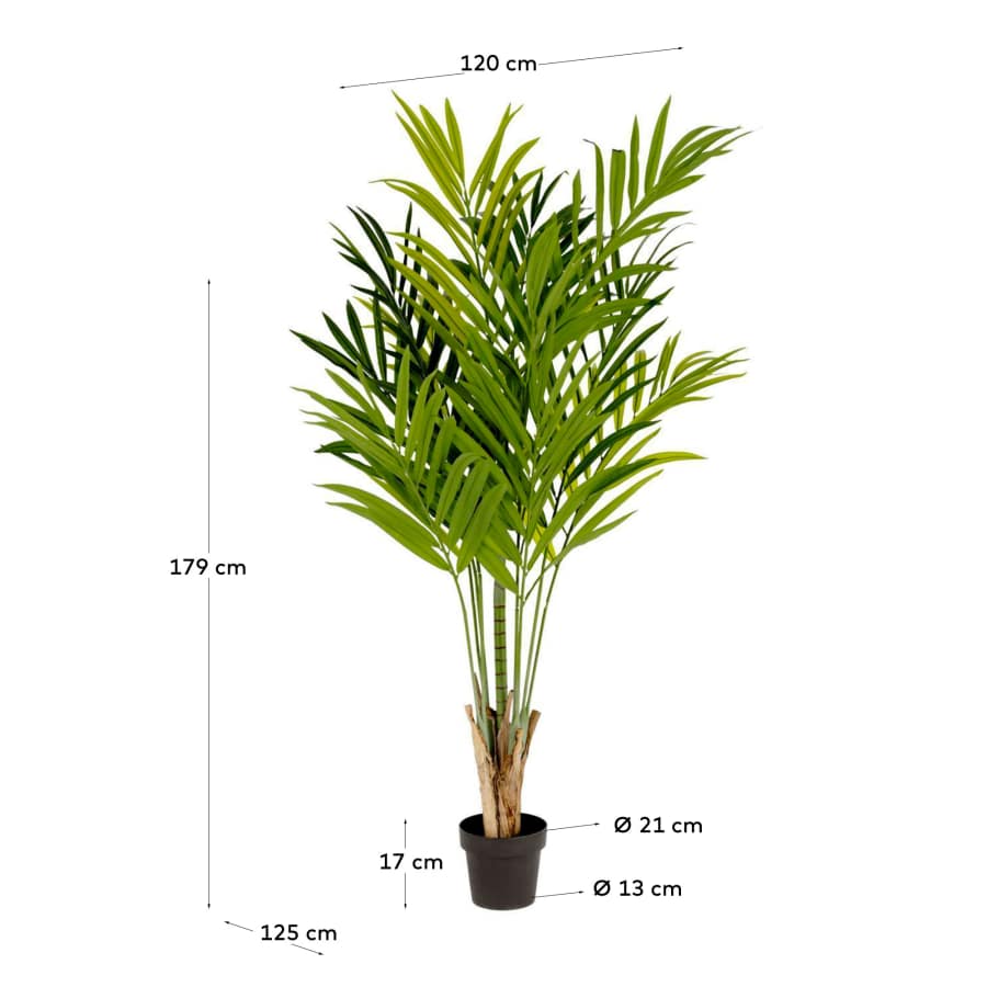 Plante artificielle Palmera en bambou de 170 cm