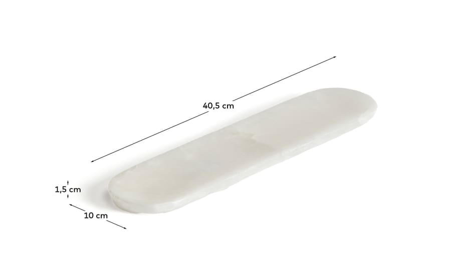 Centre de table Noreli en albâtre