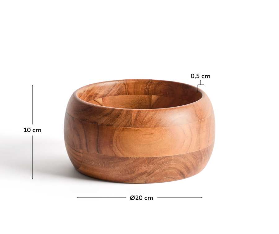 Kleine Schale Malor aus Akazienholz