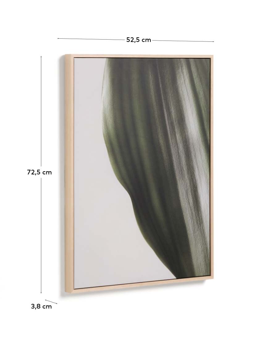 Foliae leaf photograph picture 52 x 72cm