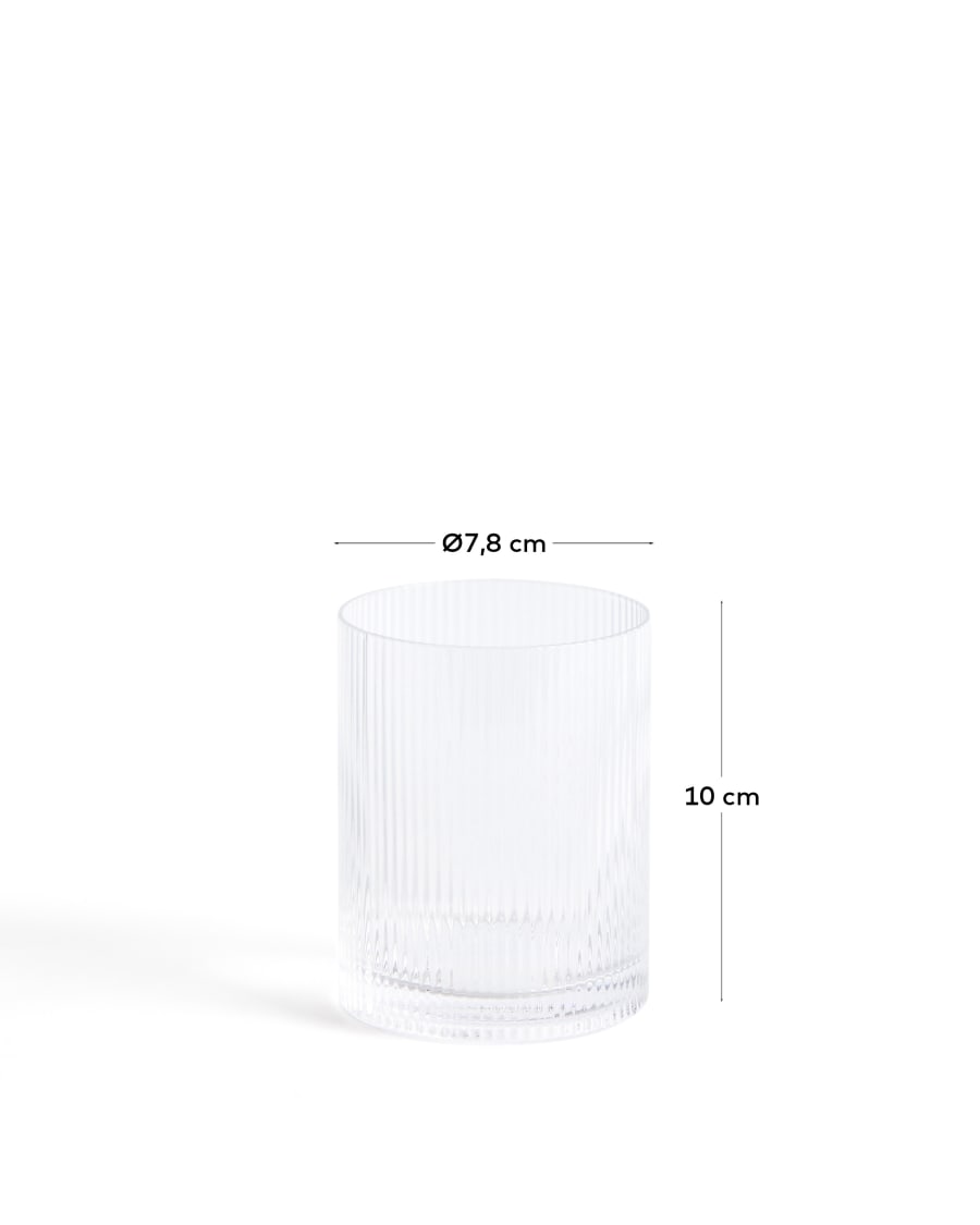 Eluria clear glass cup, 32.5 cl