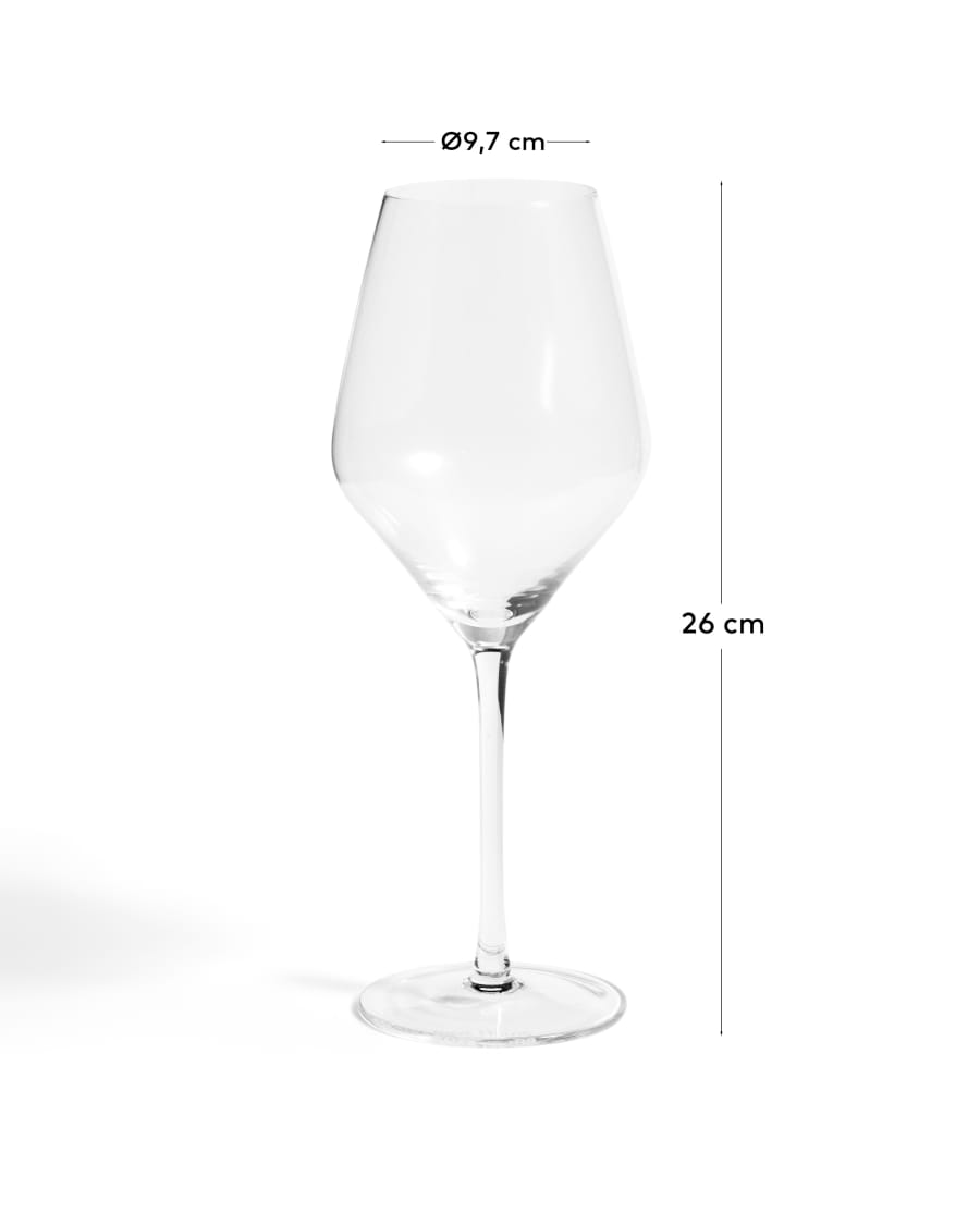 Orbida clear wine glass, 55 cl