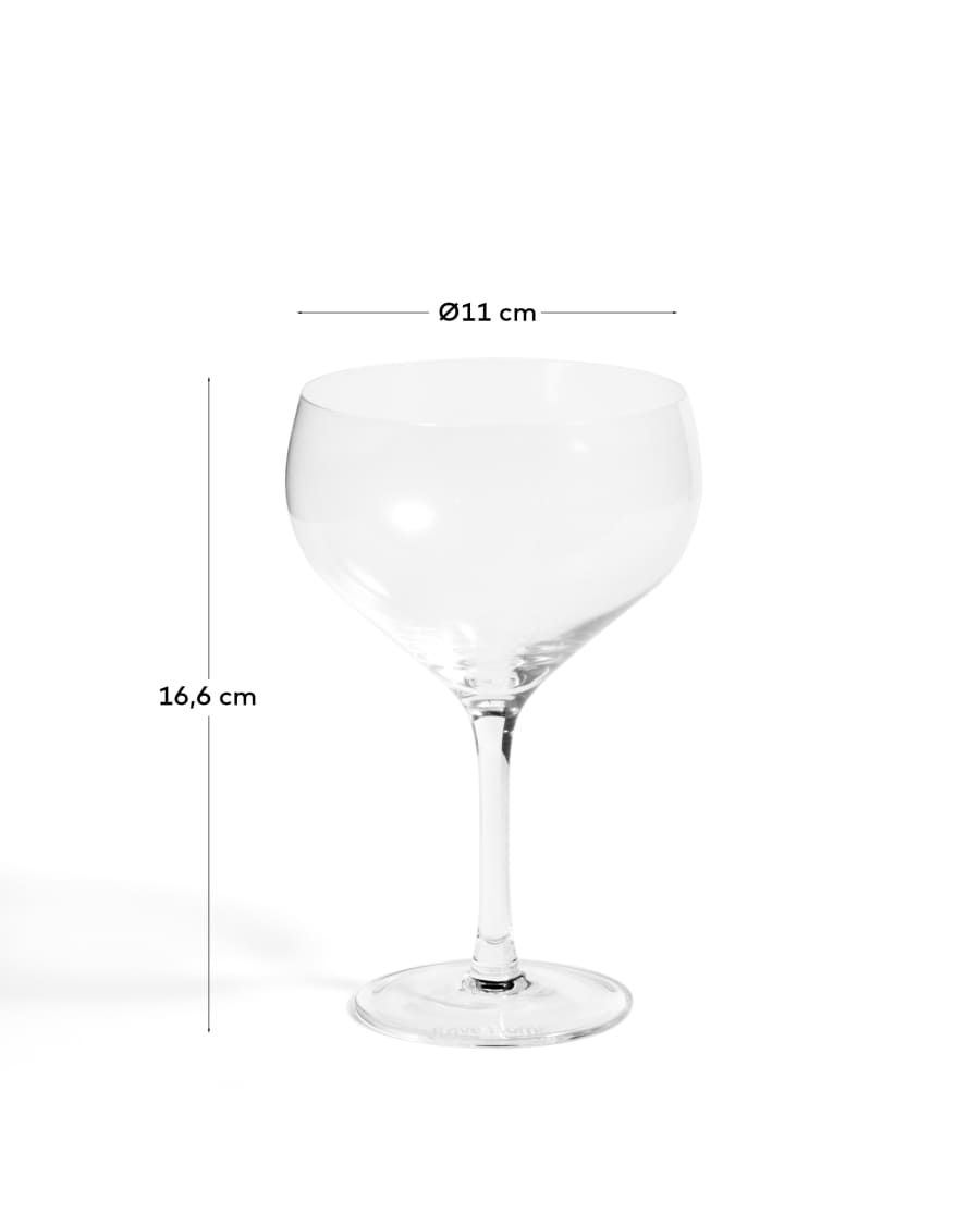 Orbida clear wine glass, 35 cl