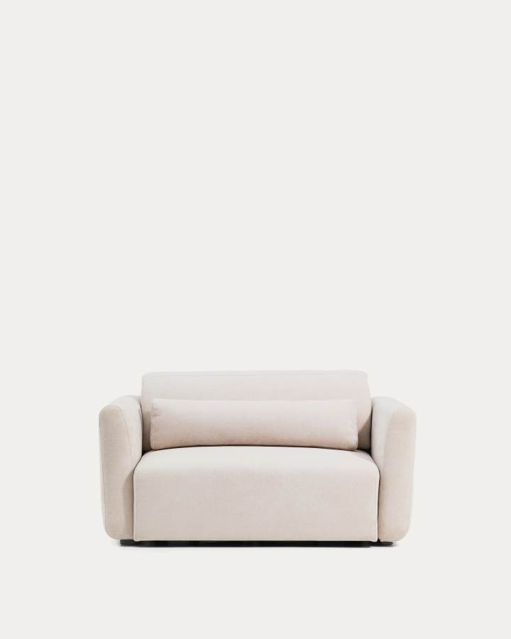 Canapé Lares coloris beige, 2 places, 150 cm