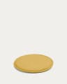 Silke cushion mustard