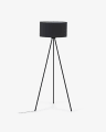 Ikia floor lamp in steel with black finish1