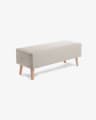 Panca Dyla beige 111 cm