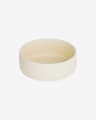Roperta large porcelain bowl in beige