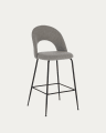 Mahalia light grey stool height 63 cm FSC 100%