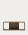 Litto large shelf module in walnut veneer, 101 x 38 cm