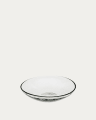 Silitia small bowl made of transparent recycled glass