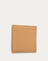 Tanit headboard with mustard linen removable cover, for 90 cm beds