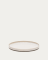 White ceramic Uilo flat plate